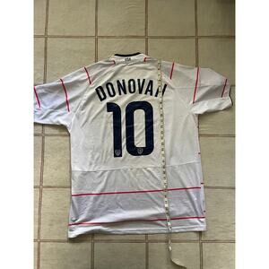 Soccer Landon Donovan 10 White Nike Jersey 2010 FIFA World Cup Kit Size XL Rep